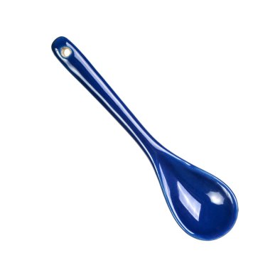 Boş mavi Seramik kaşık 