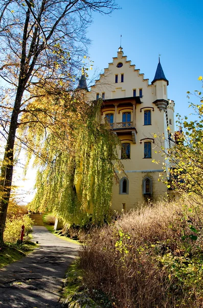 Slottet av hohenschwangau i Tyskland — 스톡 사진