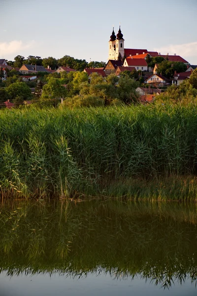 Abbaye de Tihany en Hongrie au lac Balaton — Photo