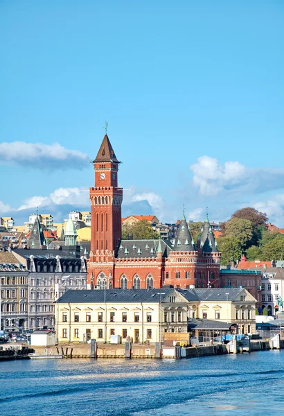 Ferries de Helsingor a Helsingborg (Dinamarca a Suecia ) — Foto de Stock