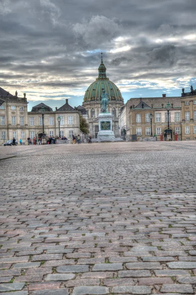 Frederiks Kirche, im Volksmund bekannt als die Marmorkirche in copen — Stockfoto