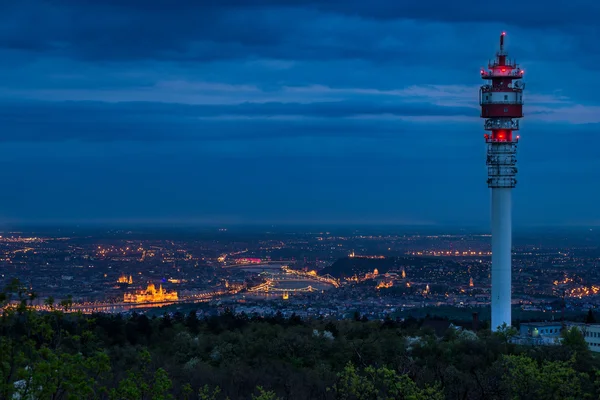 Панорамним видом на місто Будапешт, Угорщина — стокове фото