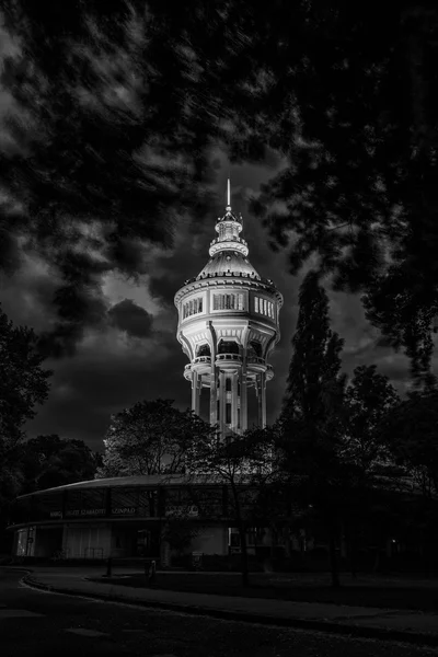 Torre de agua en Isla Margarita, Budapest, Hungría —  Fotos de Stock