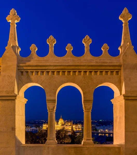 Parliament of Hungary in Budapest — Stock Photo, Image