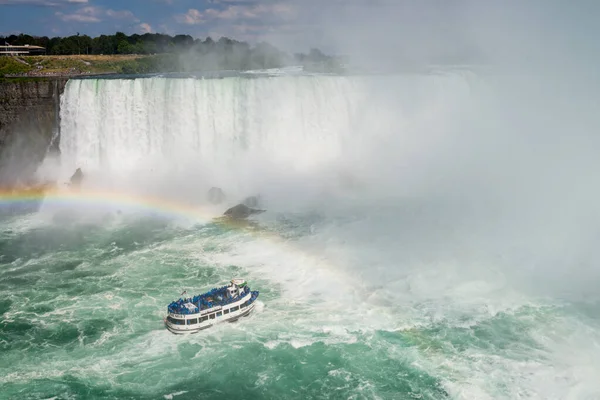 Niagara cai no Canadá, América do Norte — Fotografia de Stock