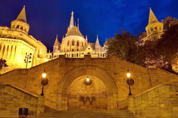 Fisherman's Bastion, Budapest, Hungary — Stock Photo, Image