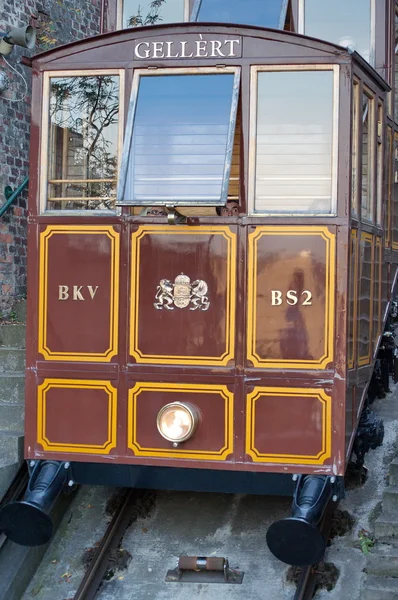 Funicular em Budapeste, Hungria — Fotografia de Stock