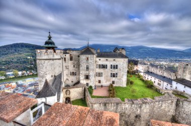 Fortress of Salzburg, Austria clipart