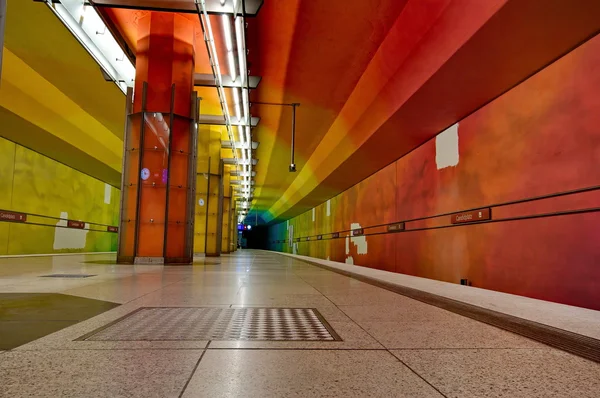 Stazione della metropolitana Candidplatz a Monaco di Baviera, Germania — Foto Stock