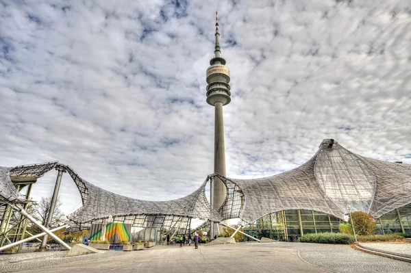 TV toren van München in Duitsland — Stockfoto