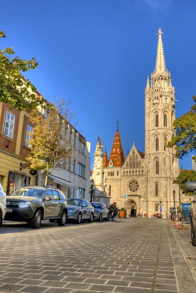 Kirche von mathias rex in budapest, ungarn — Stockfoto
