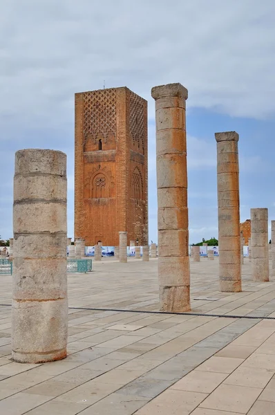 Torre Hassan Tour em Rabat, Marrocos — Fotografia de Stock