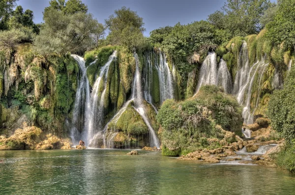 Wasserfall Kravice in Bosnien-Herzegowina — Stockfoto
