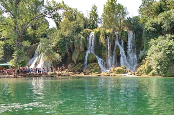 克拉维斯瀑布在波斯尼亚黑塞哥维那 — 图库照片