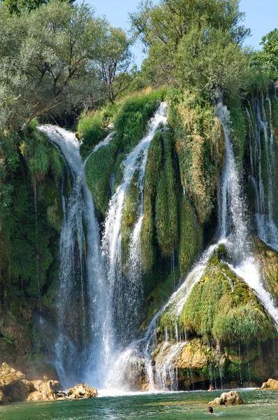 Bosznia-Hercegovina Kravice vízesések — Stock Fotó