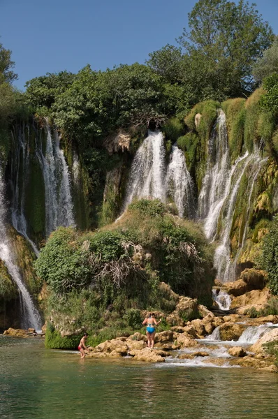 Kravice водоспадів в Боснії-Герцеговині — стокове фото