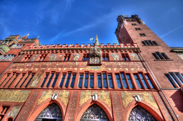 Stadshuset i Basel, Schweiz — Stockfoto