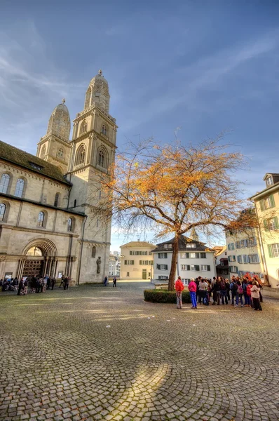 Cathedral of Zurich, Switzerland — Stock Photo, Image