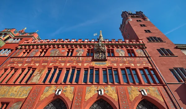 Stadshuset i Basel, Schweiz — Stockfoto