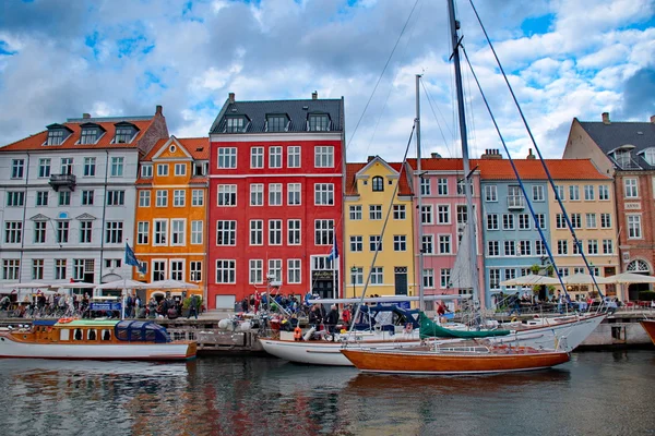 新港港口在哥本哈根，丹麦 — 图库照片