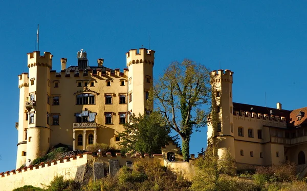 Slottet av hohenschwangau i Tyskland — 스톡 사진