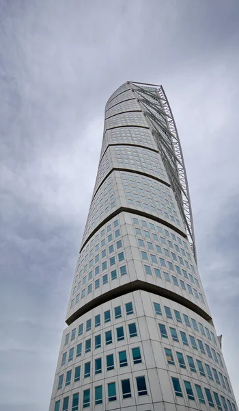 Malmo, Švédsko - 17. září: Turning Torso buildong na Septembe — Stock fotografie