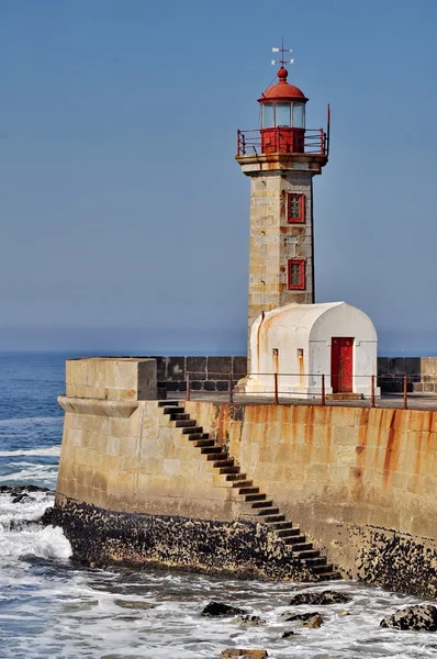 Latarnia morska Porto w Portugalii — Zdjęcie stockowe