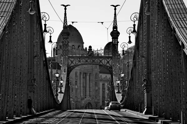 Liberty Bridge Budapeszt, Węgry — Zdjęcie stockowe