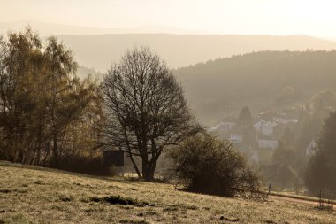sabah güneşi Taunus Dağları