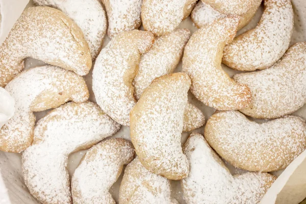 Christmas Cookies Vanilla Tin Can — Stock Photo, Image