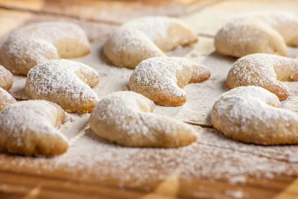 Christmas cookies with vanilla — Stock Photo, Image