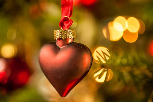 Decorazione su albero di Natale — Foto Stock