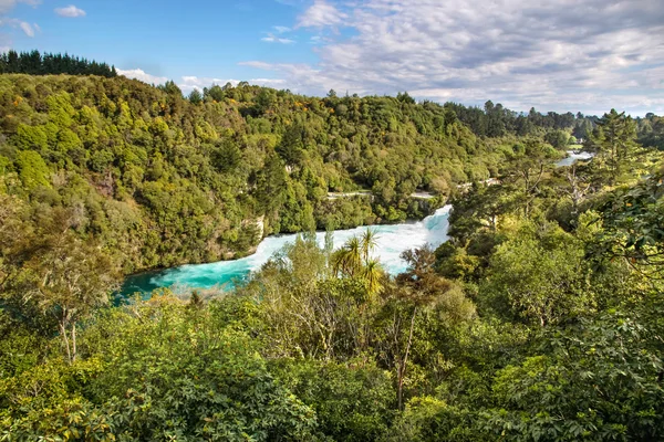 Huka fällt in der Nähe von taupo — Stockfoto