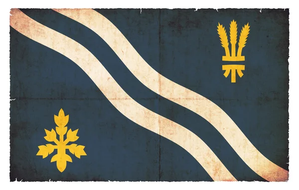 Bandeira Grunge de Oxfordshire (Grã-Bretanha ) — Fotografia de Stock