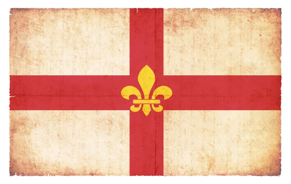 Bandeira Grunge de Lincoln (Grã-Bretanha ) — Fotografia de Stock