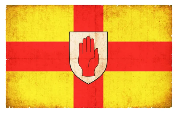 Bandera Grunge de Ulster (Irlanda) ) —  Fotos de Stock