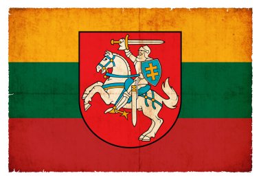 Litvanya Grunge bayrakla arması