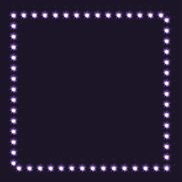 Çerçeve parlayan lekesi, vektör çizim yaptı