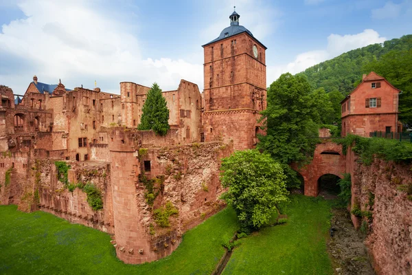 Heidelberg burg fragmentblick — Stockfoto