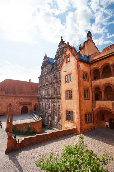 Inner part of Heidelberg castle — Stock Photo, Image