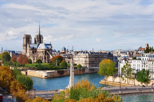 Katedra notre dame de paris — Zdjęcie stockowe