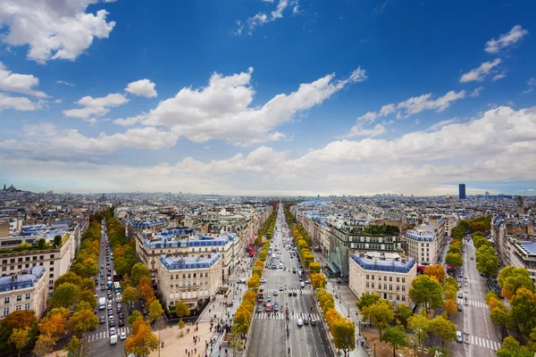 Париж і Єлисейських полів — стокове фото