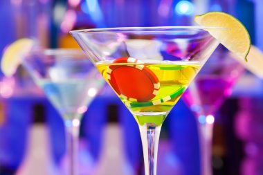 Fiş Casino alkol cam ve kireç içeren çubuk