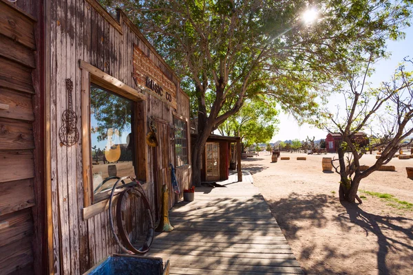 Spring view of the Pioneer town — Stock Photo, Image