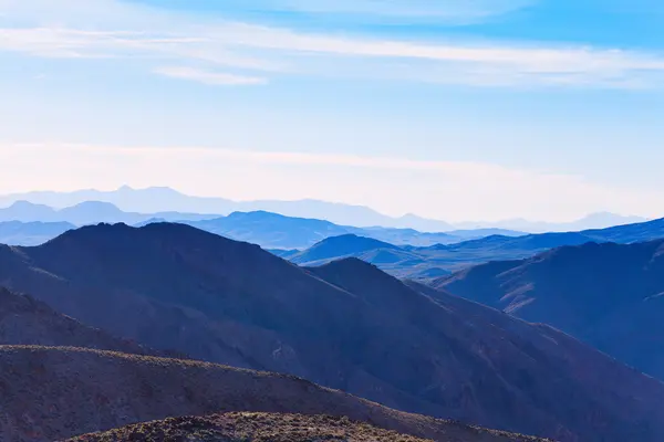 Ölüm Vadisi Dağları Panoraması — Stok fotoğraf