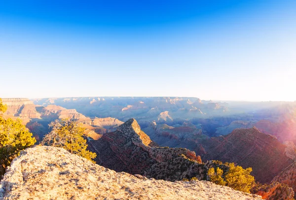 Jarní slunce v Grand Canyon, Az Usa — Stock fotografie