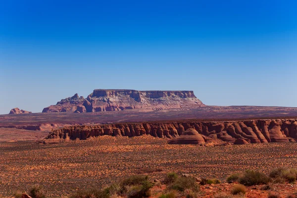 Cañones del río Colorado a través del desierto — Foto de Stock