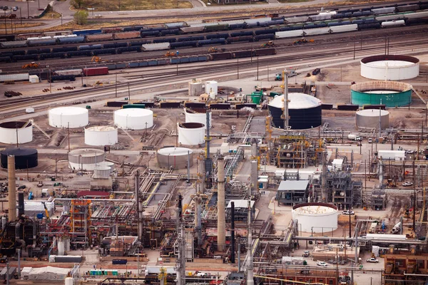 Salt Lake city petrol rafinerileri — Stok fotoğraf