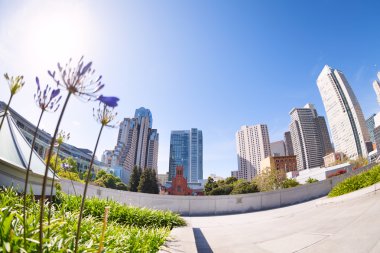 Yerba Buena Gardens park, bizi