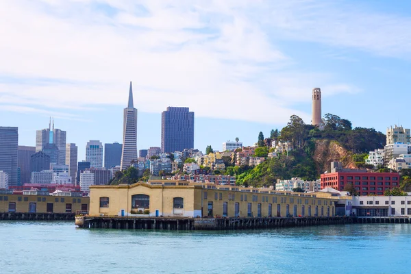 Visa från San Francisco bay — Stockfoto